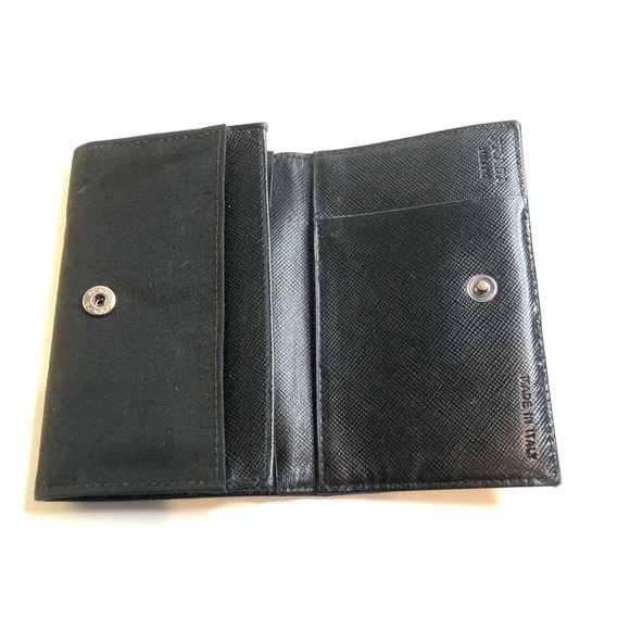 VINTAGE Authentic PRADA BIFOLD WALLET - Picture 2 of 8
